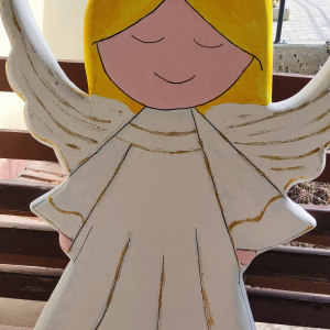 Angyal – Óriás Karácsonyi Figura