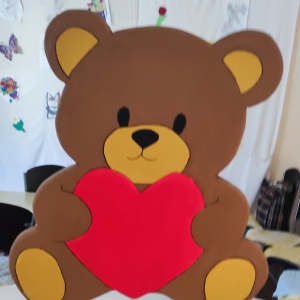 Szíves Maci – Óriás Figura